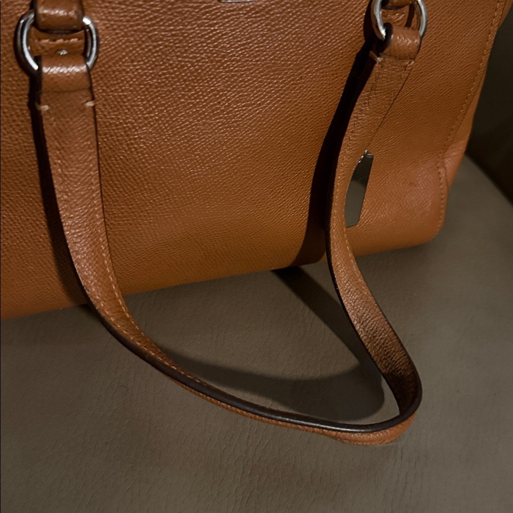 Coach Brown Leather Shoulder Bag - Picture 10 of 11